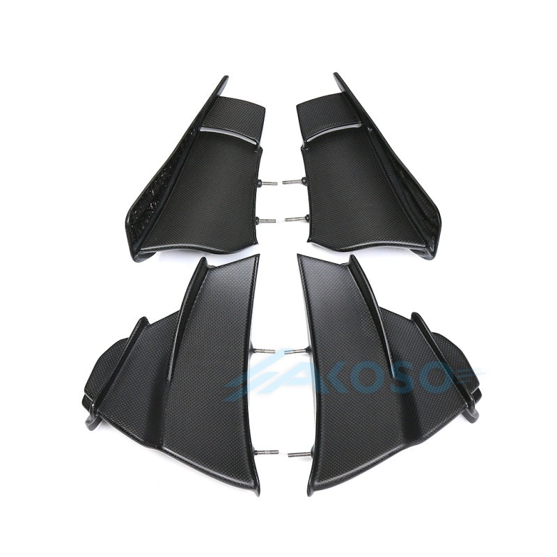 AKOSO 2018-2021 Ducati Panigale V4 V4S V4R Carbon Fiber SuperLeggera Winglets