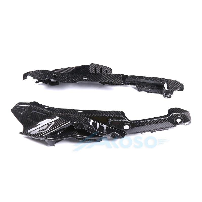 AKOSO 2016-2021 Yamaha MT10 FZ10 Carbon Fiber Tail Fairing Rear Lower Spoiler Side Panel