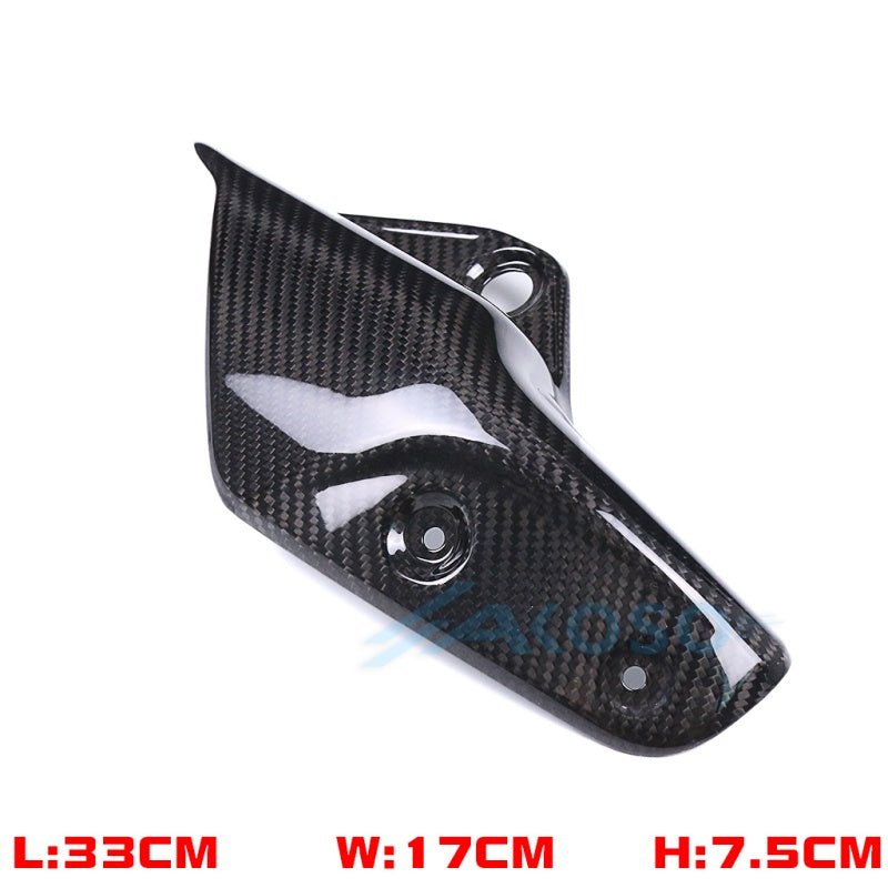 AKOSO 2016-2021 Yamaha MT10 FZ10 Carbon Fiber Exhaust Cover