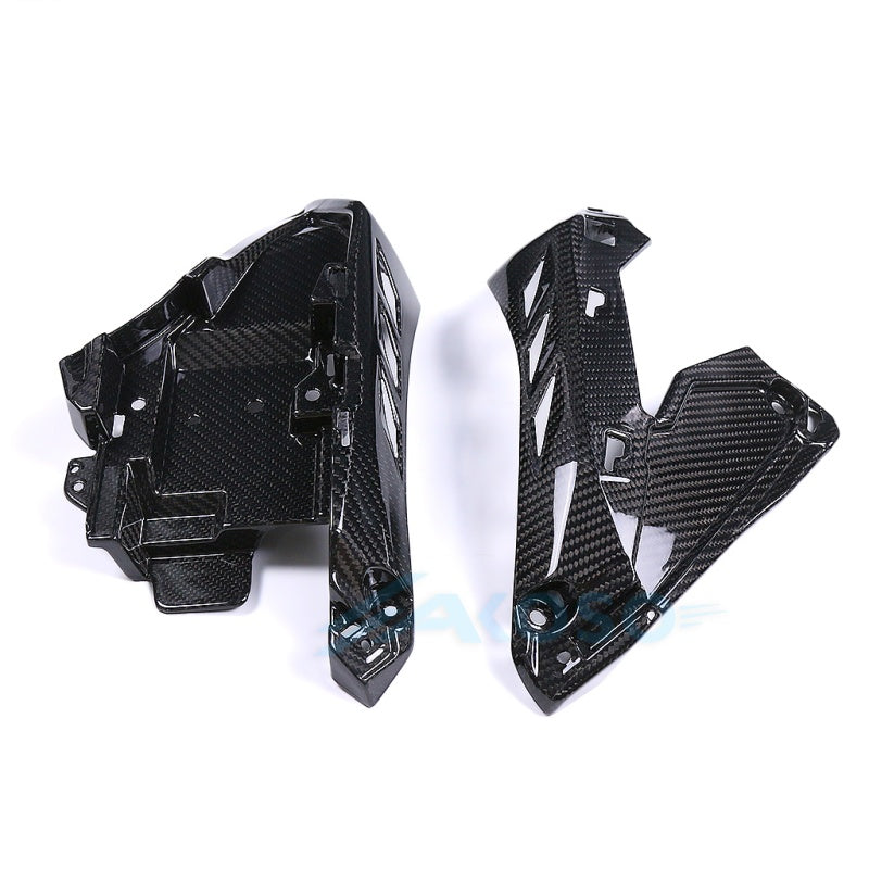 AKOSO 2016-2021 Yamaha MT10 FZ10 Carbon Fiber Under Air Intake Fairing Side Panels