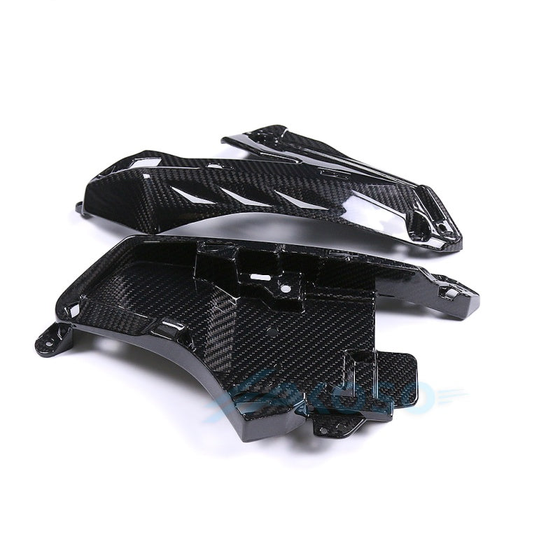 AKOSO 2016-2021 Yamaha MT10 FZ10 Carbon Fiber Under Air Intake Fairing Side Panels