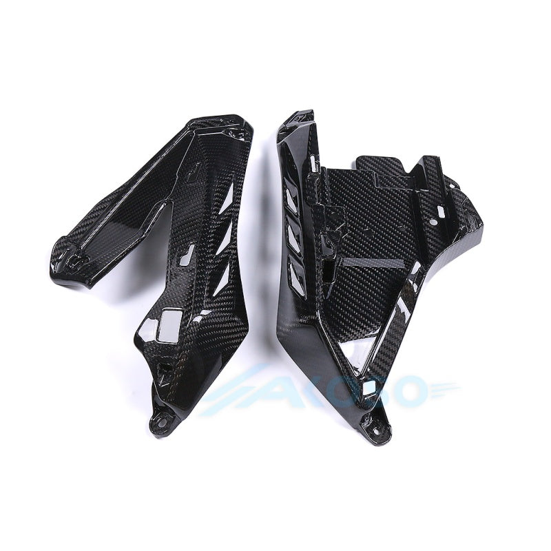AKOSO 2016-2021 Yamaha MT10 FZ10 Carbon Fiber Under Air Intake Fairing Side Panels