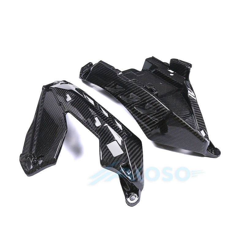 AKOSO 2016-2021 Yamaha MT10 FZ10 Carbon Fiber Under Air Intake Fairing Side Panels