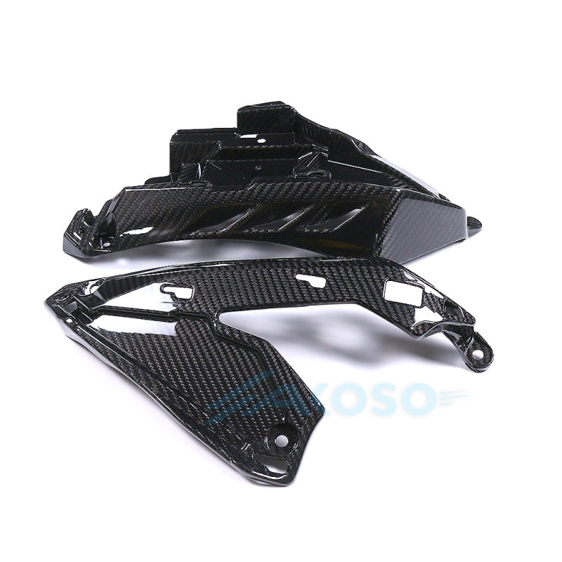 AKOSO 2016-2021 Yamaha MT10 FZ10 Carbon Fiber Under Air Intake Fairing Side Panels