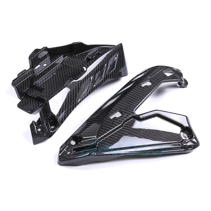 AKOSO 2016-2021 Yamaha MT10 FZ10 Carbon Fiber Under Air Intake Fairing Side Panels