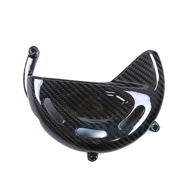 AKOSO 2018-2024 Ducati Panigale V4 V4S V4R Carbon Fiber Dry Clutch Cover Guard (Smaller)
