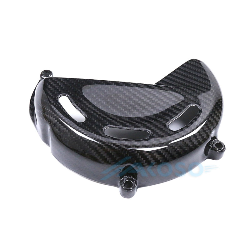AKOSO 2023-2024 Ducati Streetfighter V4 V4S Carbon Fiber Dry Clutch Cover