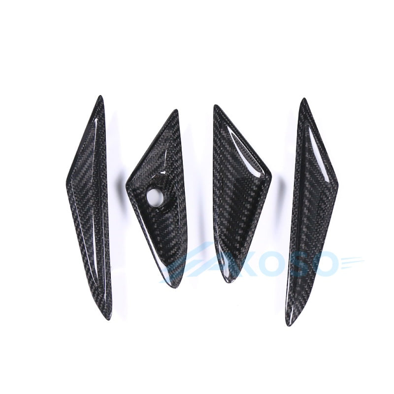 AKOSO 2017-2026 Triumph Street Triple 765 RS Carbon Fiber Small Panels in Sub-Frame