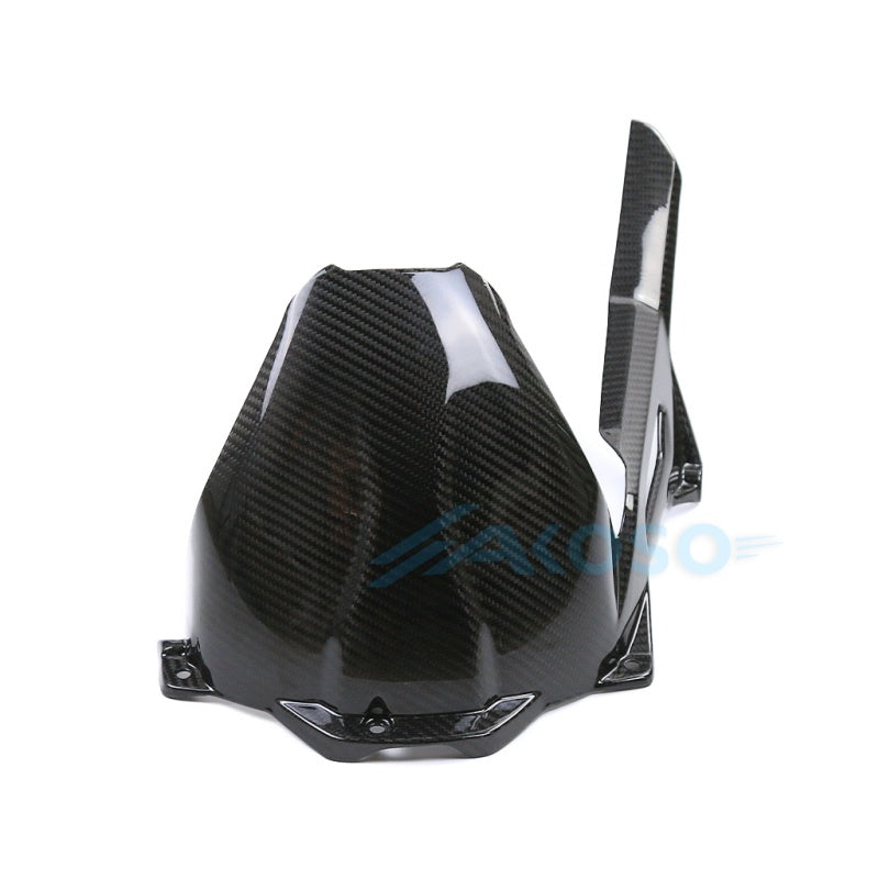 AKOSO 2024-2026 BMW M1000XR 100% Carbon Fiber Rear Fender w/ Chain Guard