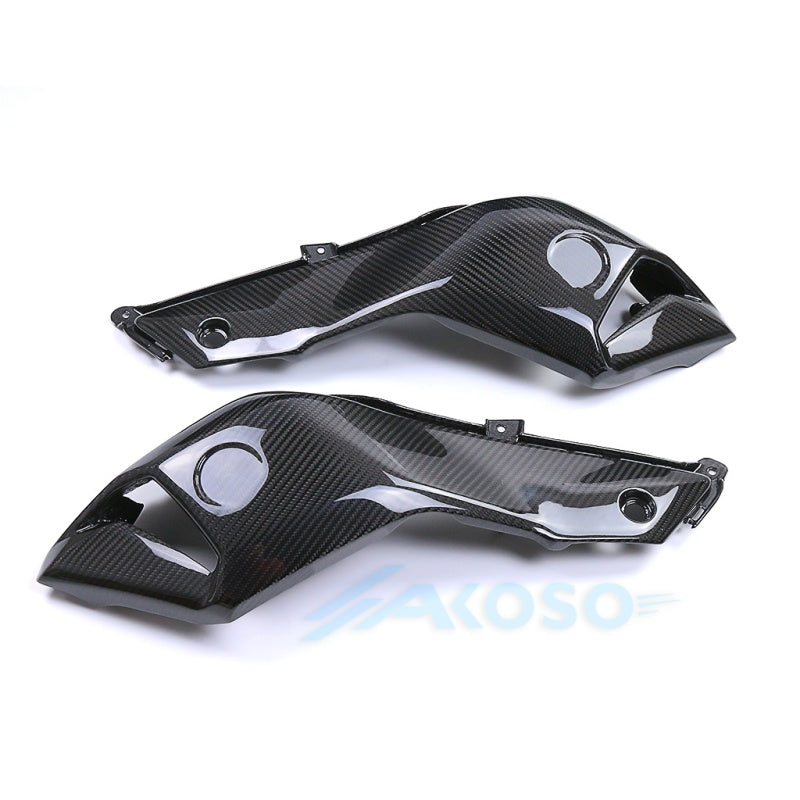 AKOSO 2014-2017 Yamaha MT07 Fz07 Carbon Fiber Air Intake Tank Side Fairing