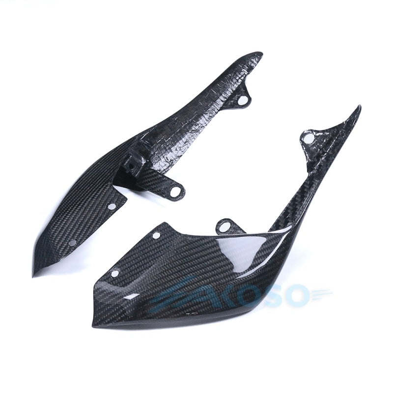 AKOSO 2021-2024 Yamaha MT07 FZ07 Carbon Fiber Tail Fairing Rear Seat Side Panels