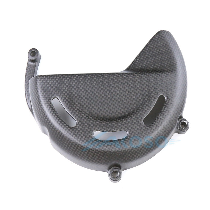 AKOSO 2018-2024 Ducati Panigale V4 V4S V4R Carbon Fiber Dry Clutch Cover Guard (Smaller)