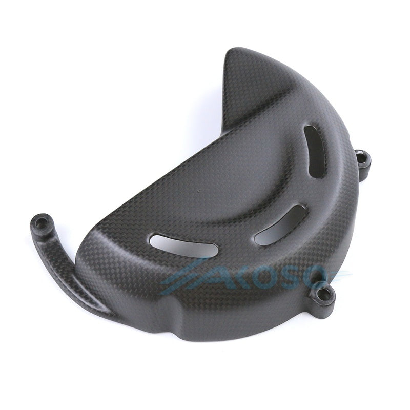 AKOSO 2018-2024 Ducati Panigale V4 V4S V4R Carbon Fiber Dry Clutch Cover Guard (Smaller)
