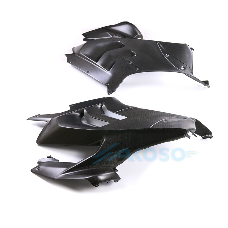 AKOSO 2022-2024 Ducati Panigale V4 V4S V4R Carbon Fiber Big Side Fairing Panels