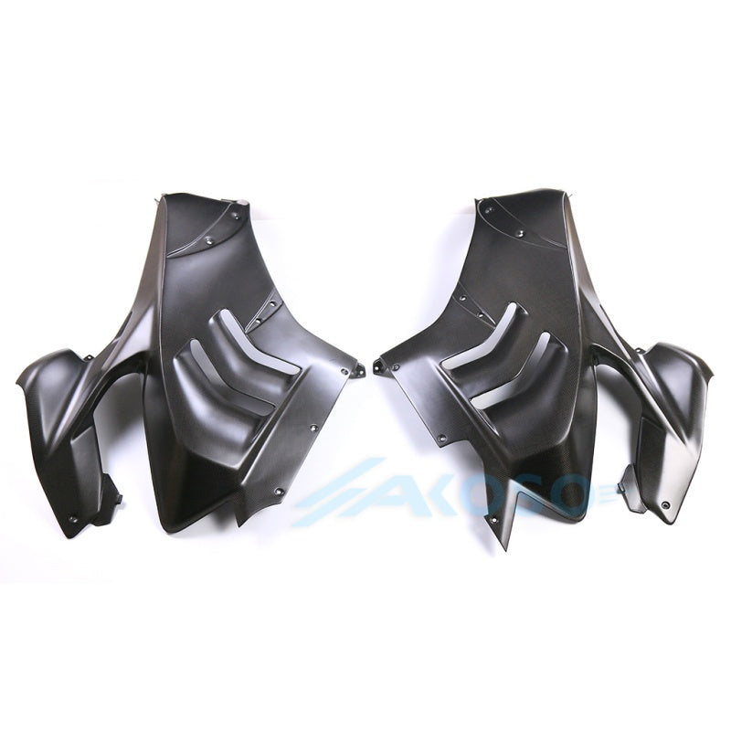 AKOSO 2022-2024 Ducati Panigale V4 V4S V4R Carbon Fiber Big Side Fairing Panels
