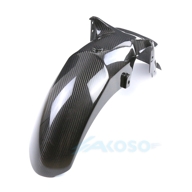 AKOSO 2017-2024 Yamaha XMAX 300 Carbon Fiber Front Fender Mudguard Wheel Cover Splash Guard