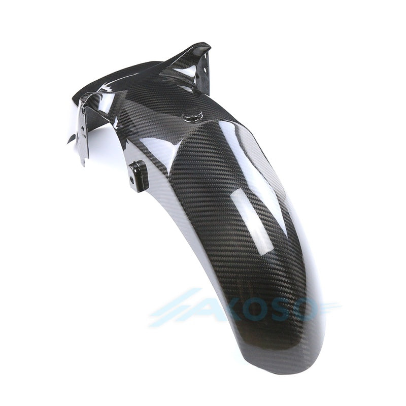 AKOSO 2017-2024 Yamaha XMAX 300 Carbon Fiber Front Fender Mudguard Wheel Cover Splash Guard