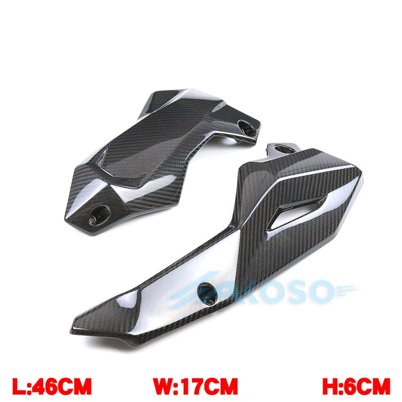 AKOSO 2020+ Kawasaki Z900 Carbon Fiber Lower Fairing