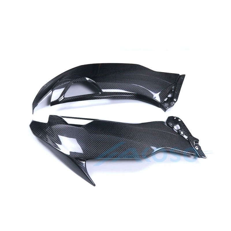 AKOSO 2019+ Kawasaki ZX6R 636 100% Carbon Fiber Side Panels Fairing