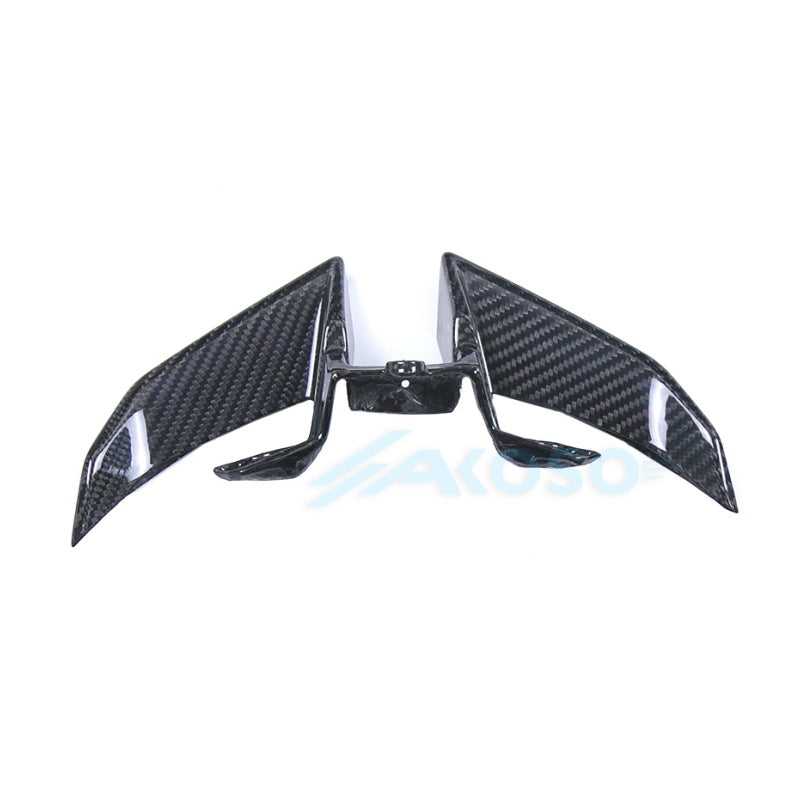 2016-2021 Yamaha MT-10 FZ-10 Carbon Fiber Headlight Wing Panel Front Fairing Winglet