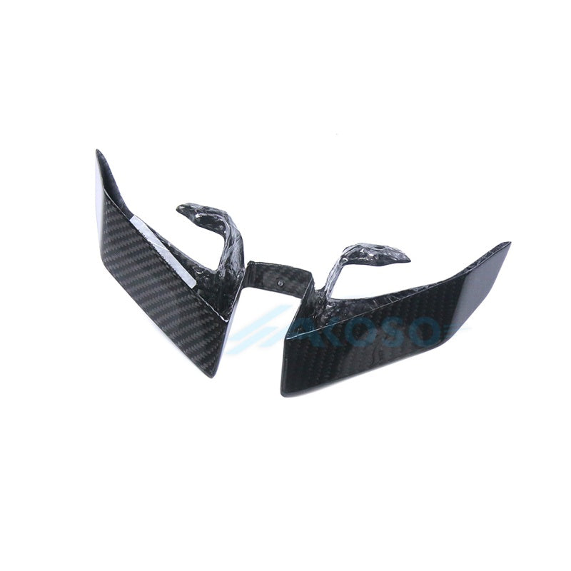 2016-2021 Yamaha MT-10 FZ-10 Carbon Fiber Headlight Wing Panel Front Fairing Winglet