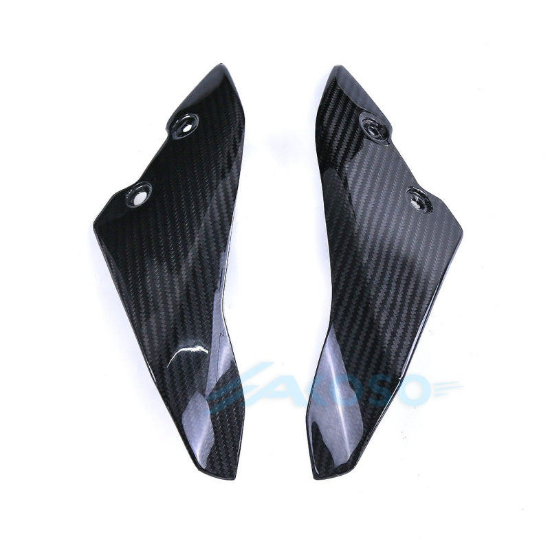 AKOSO 2016-2021 Yamaha MT-10 FZ-10 Carbon Fiber Windscreen Panel Front Fairing above Headlight