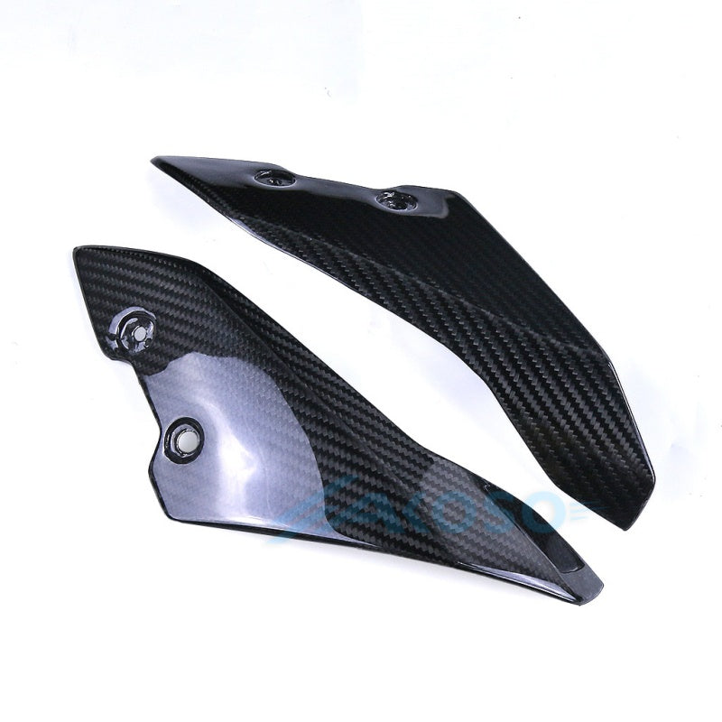 AKOSO 2016-2021 Yamaha MT-10 FZ-10 Carbon Fiber Windscreen Panel Front Fairing above Headlight