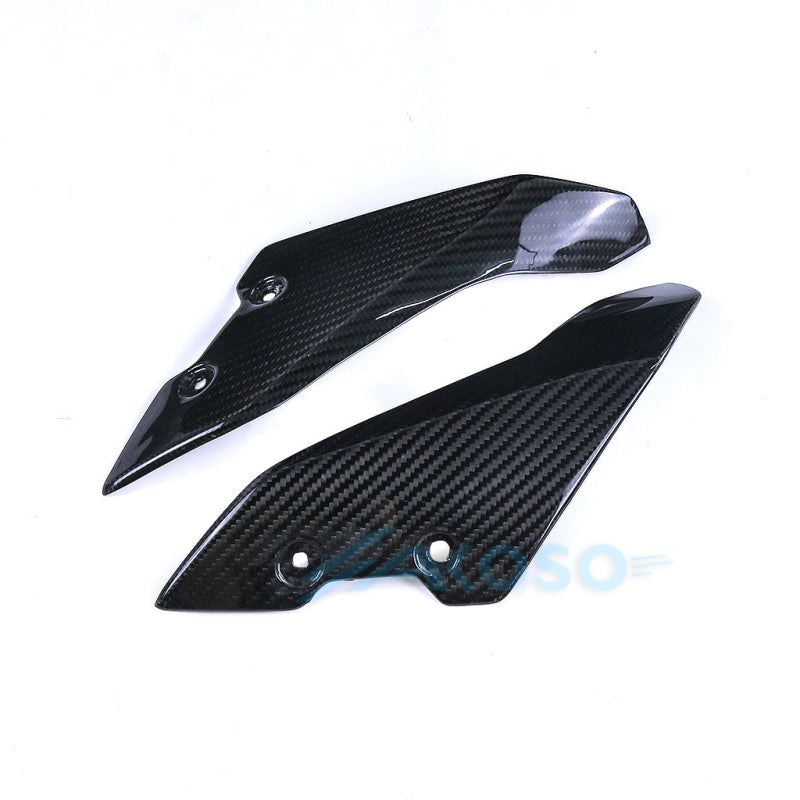 AKOSO 2016-2021 Yamaha MT-10 FZ-10 Carbon Fiber Windscreen Panel Front Fairing above Headlight