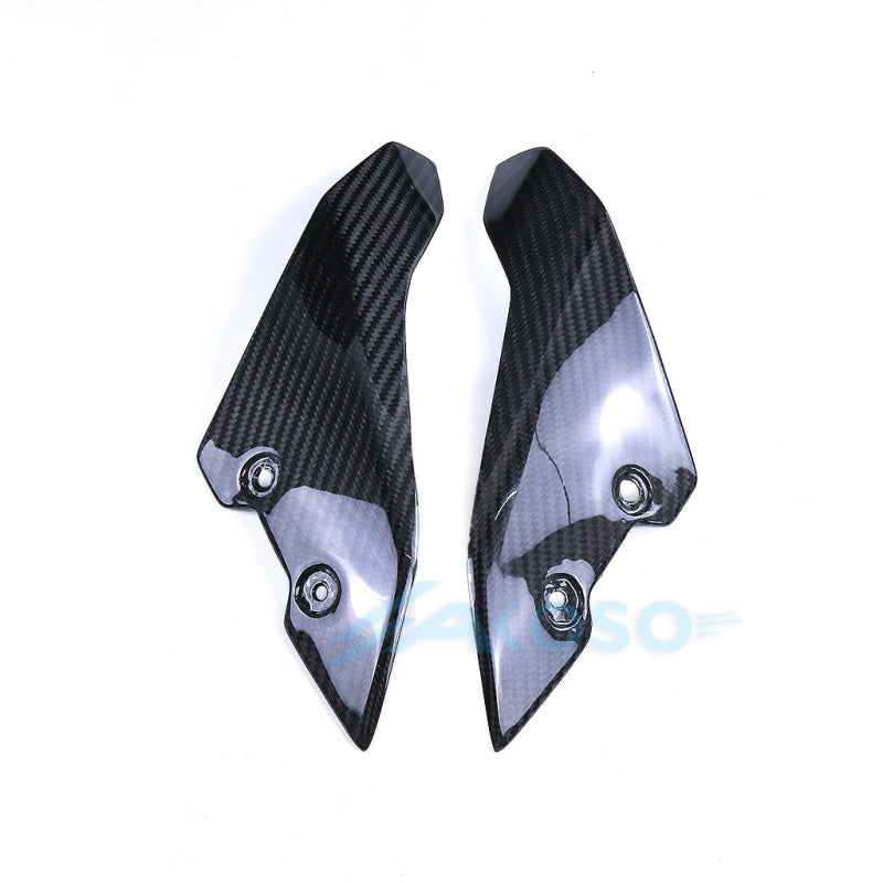 AKOSO 2016-2021 Yamaha MT-10 FZ-10 Carbon Fiber Windscreen Panel Front Fairing above Headlight