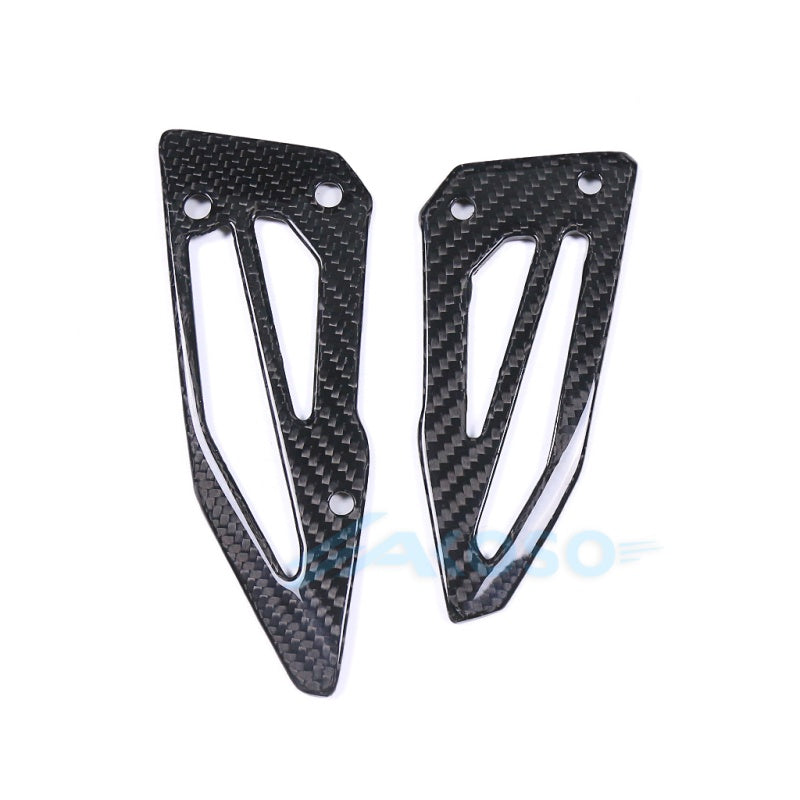 AKOSO 2016-2021 Yamaha MT10 FZ10 Carbon Fiber Heel Plates Heel Guards