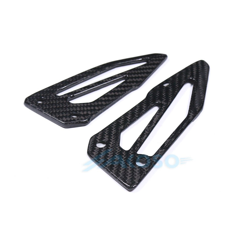 AKOSO 2016-2021 Yamaha MT10 FZ10 Carbon Fiber Heel Plates Heel Guards
