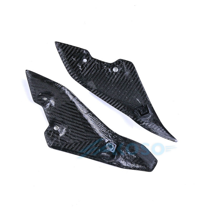 AKOSO 2016-2021 Yamaha MT-10 FZ-10 Carbon Fiber Windscreen Panel Front Fairing above Headlight