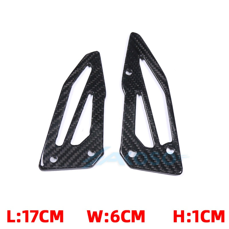 AKOSO 2016-2021 Yamaha MT10 FZ10 Carbon Fiber Heel Plates Heel Guards