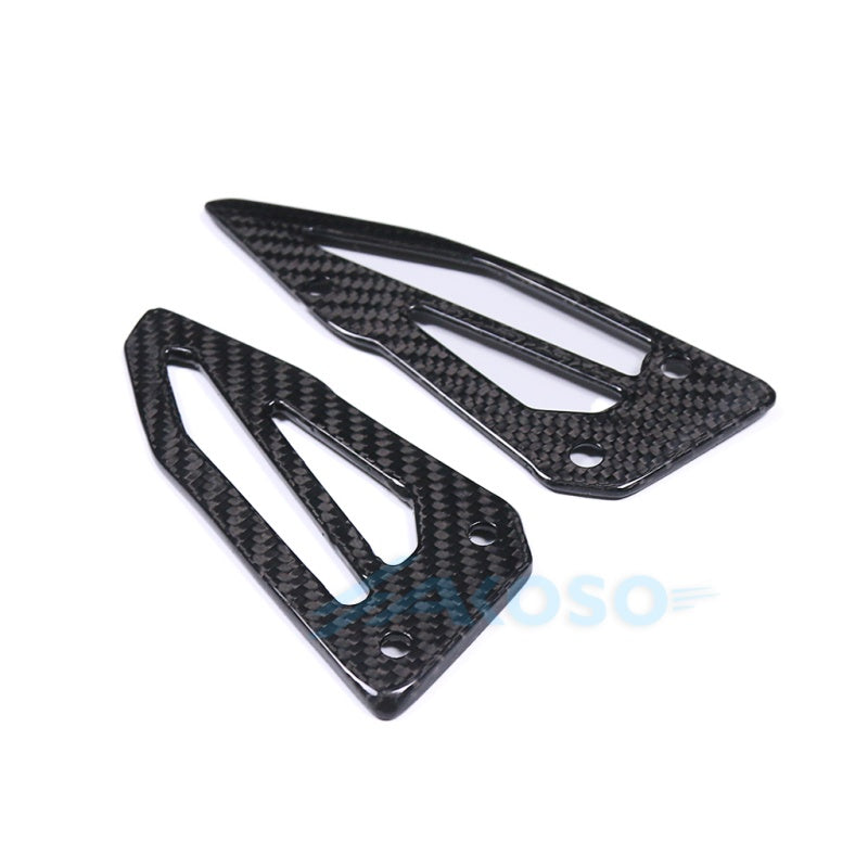 AKOSO 2016-2021 Yamaha MT10 FZ10 Carbon Fiber Heel Plates Heel Guards