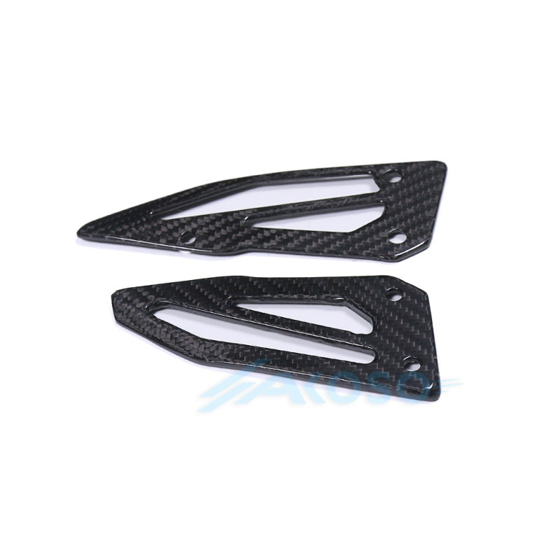 AKOSO 2016-2021 Yamaha MT10 FZ10 Carbon Fiber Heel Plates Heel Guards