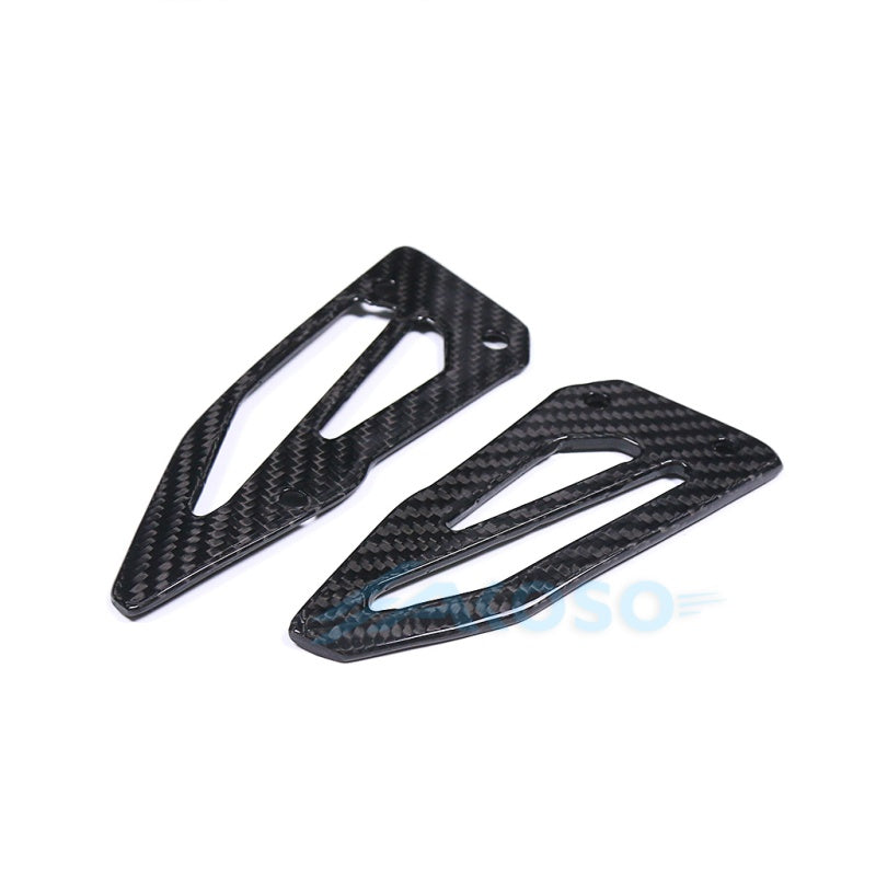 AKOSO 2016-2021 Yamaha MT10 FZ10 Carbon Fiber Heel Plates Heel Guards