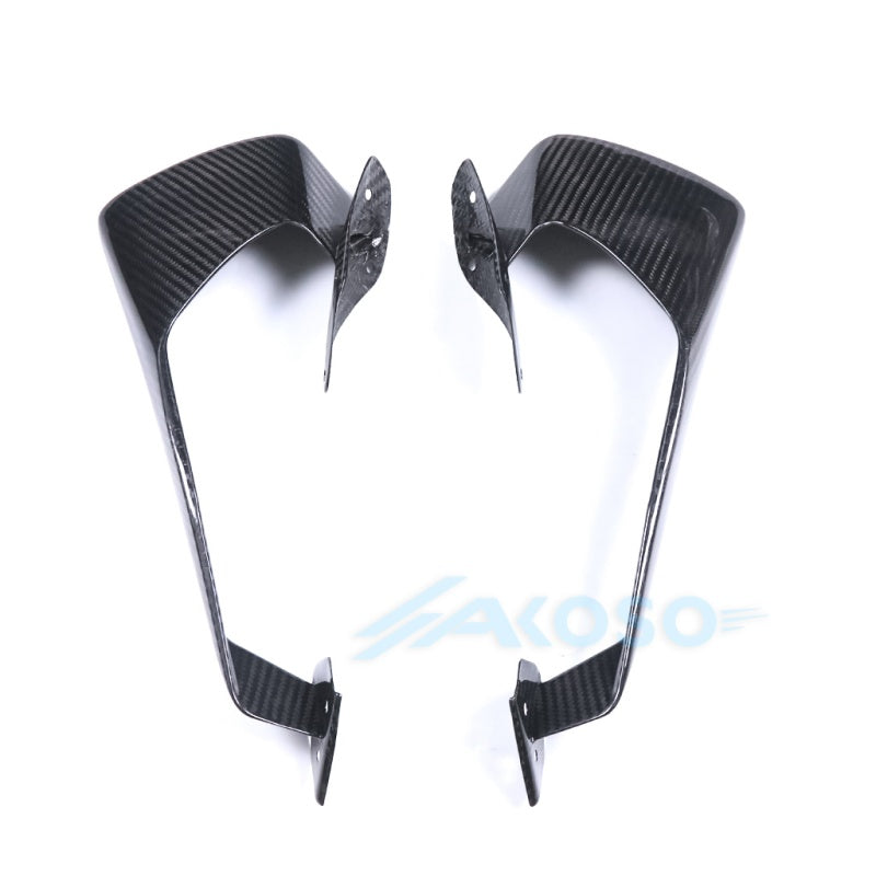 AKOSO 2025 Yamaha R1 R1M 100% Carbon Fiber Winglets Fairing