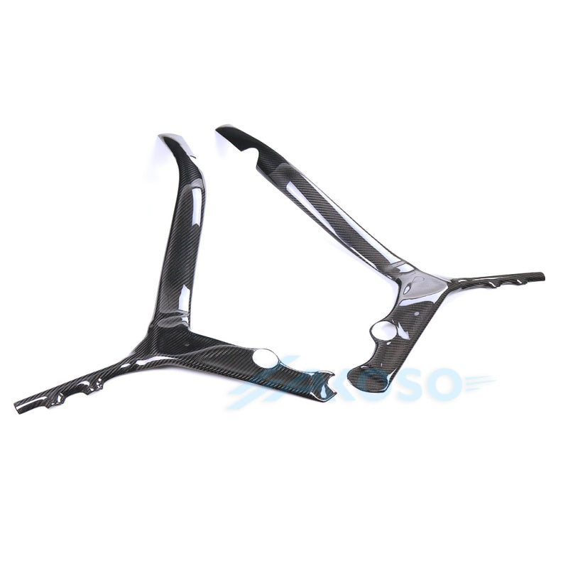 AKOSO 2019+ Honda CB650R CBR650R Carbon Fiber Frame Covers