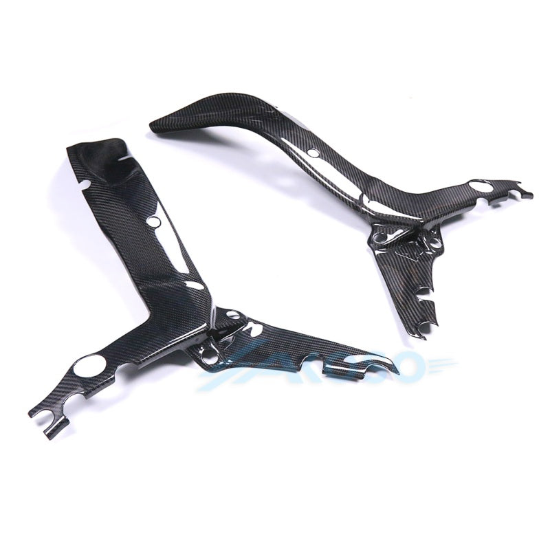 AKOSO 2024+ Kawasaki ZX6R 636 100% Carbon Fiber Frame Cover Protector Fairing