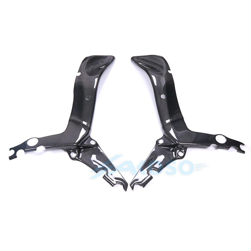 AKOSO 2024+ Kawasaki ZX6R 636 100% Carbon Fiber Frame Cover Protector Fairing
