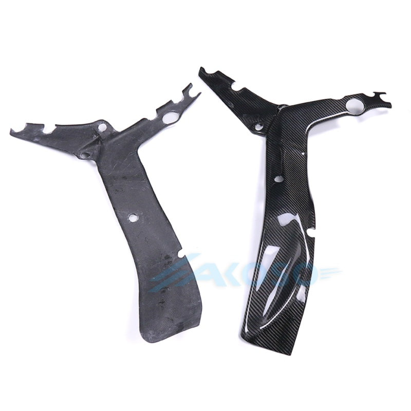 AKOSO 2024+ Kawasaki ZX6R 636 100% Carbon Fiber Frame Cover Protector Fairing
