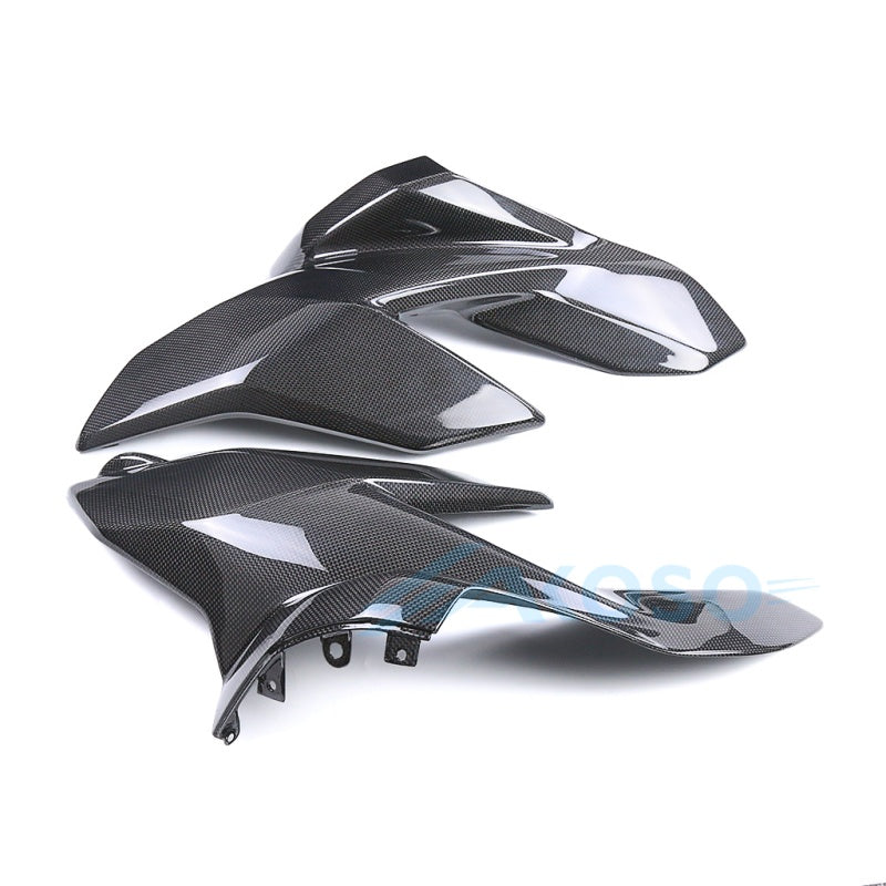 AKOSO 2020-2022 Ducati Streetfighter V4 Carbon Fiber Tank Side Panel Fairing