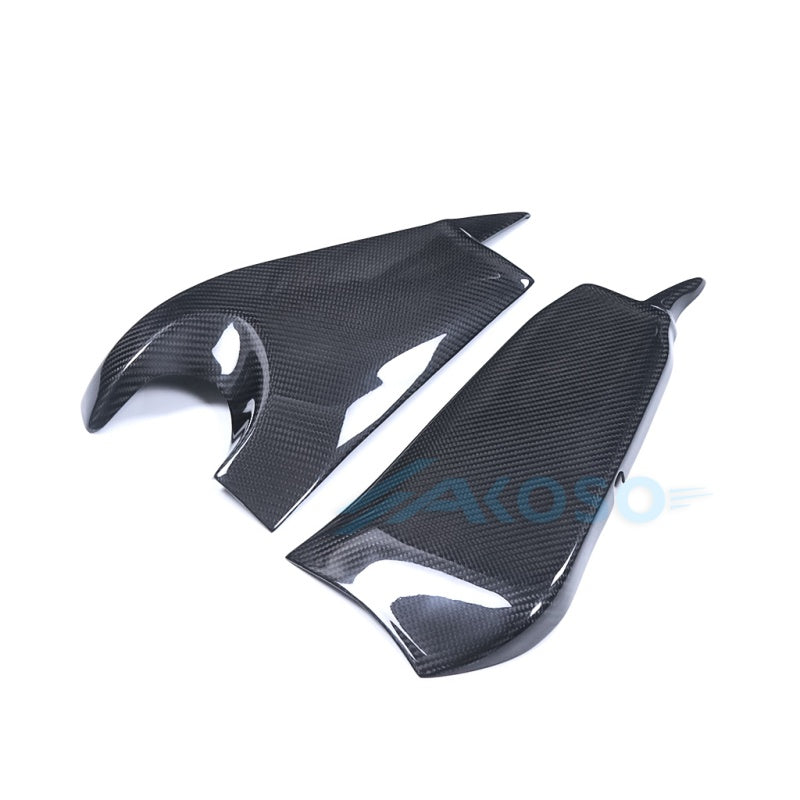 AKOSO 2019-2023 Kawasaki Ninja ZX-6R Carbon Fiber Swingarm Covers