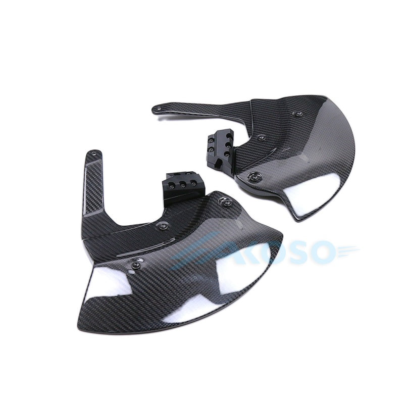 AKOSO 2024-2026 BMW M1000XR 100% Carbon Fiber Caliper Radiator Aero Disc Covers