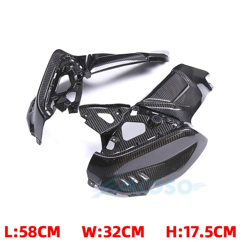 AKOSO 2016-2021 Yamaha MT10 FZ10 Carbon Fiber Tank Side Panels