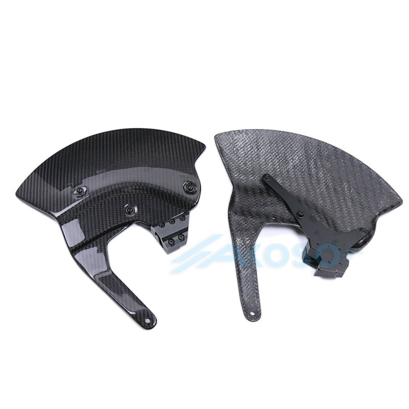 AKOSO 2024-2026 BMW M1000XR 100% Carbon Fiber Caliper Radiator Aero Disc Covers