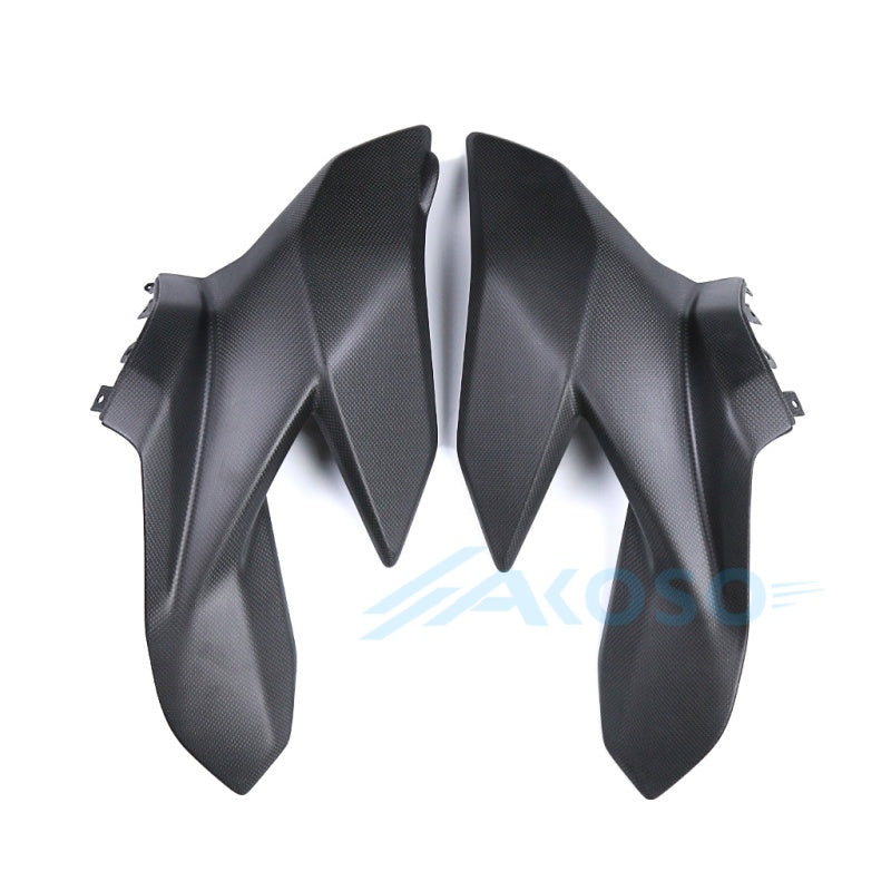 AKOSO 2020-2022 Ducati Streetfighter V4 Carbon Fiber Tank Side Panel Fairing