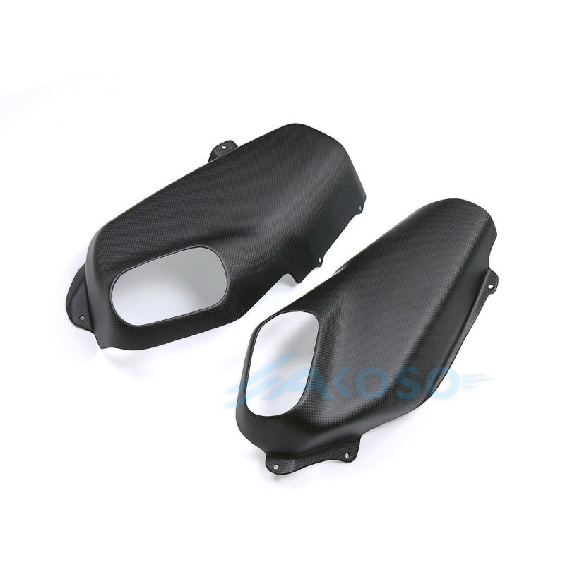 AKOSO 2020-2024 Ducati Streetfighter V4 V4S Carbon Fiber Stock Exhaust Side Panels