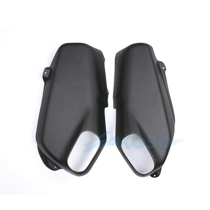 AKOSO 2020-2024 Ducati Streetfighter V4 V4S Carbon Fiber Stock Exhaust Side Panels