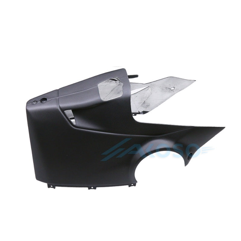 AKOSO 2018+ Ducati Panigale V4 V4S V4R Carbon Fiber Belly Pan Lower Side Fairing One Piece Version